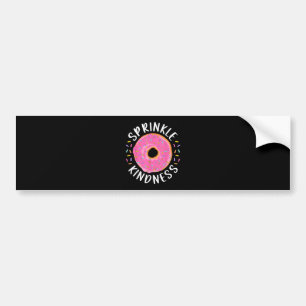 Autocollant De Voiture Donut Sprinkle Kindness Funny Girls Femmes Doughnu