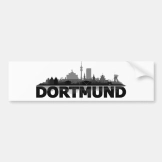 Autocollant De Voiture Dortmund City Skyline