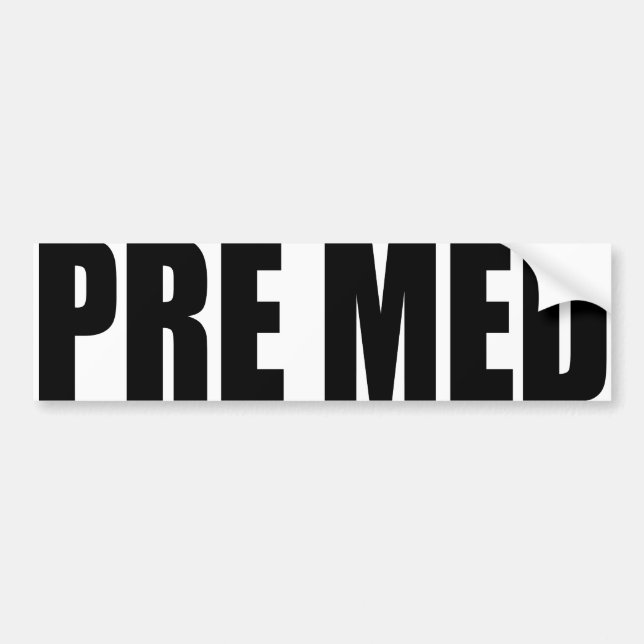 Autocollant De Voiture D'Oxygentees Med pré (Devant)
