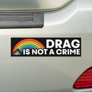Autocollant De Voiture Drag N'Est Pas Un Mois De Fierté Criminelle LGBTQI