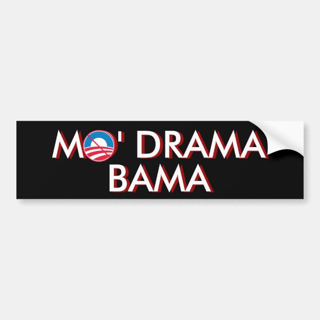 Autocollant De Voiture Drame Bama de Mo (Devant)