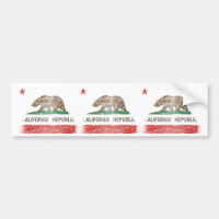 Drapeau affligé de République de la Californie