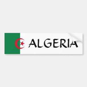 Autocollant De Voiture Drapeau Algérie