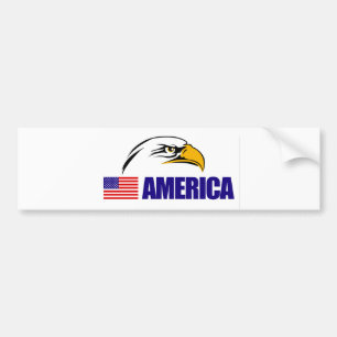 Autocollant De Voiture Drapeau américain