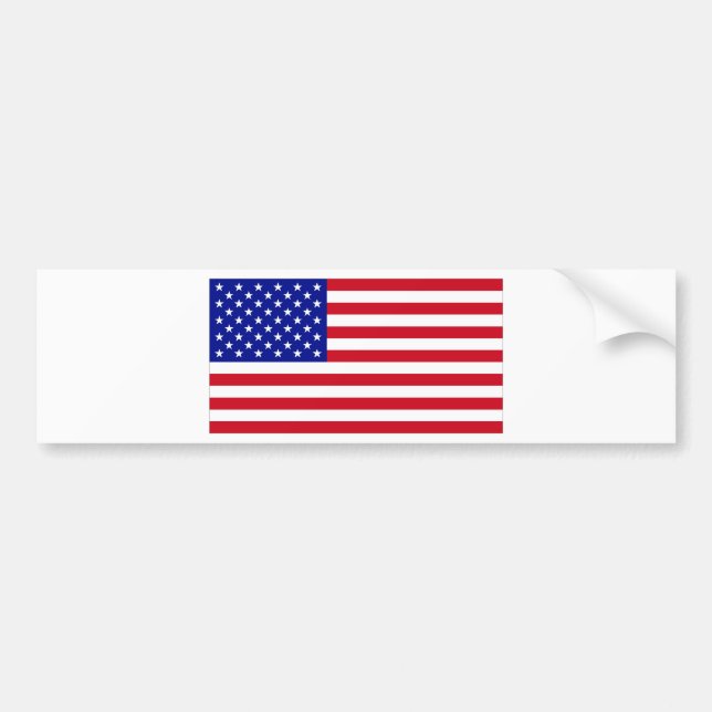 Autocollant De Voiture Drapeau américain (Devant)