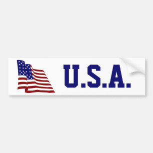 Autocollant De Voiture Drapeau américain