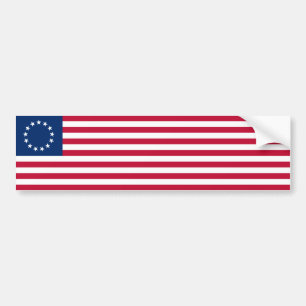 Autocollant De Voiture Drapeau américain Betsy Ross