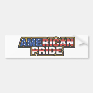 Autocollant De Voiture Drapeau américain de la fierté