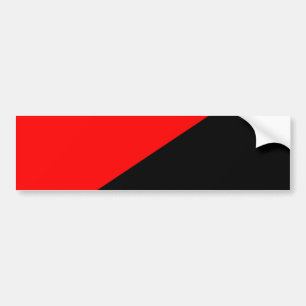 Autocollant De Voiture Drapeau anarchiste (Anarchisme)