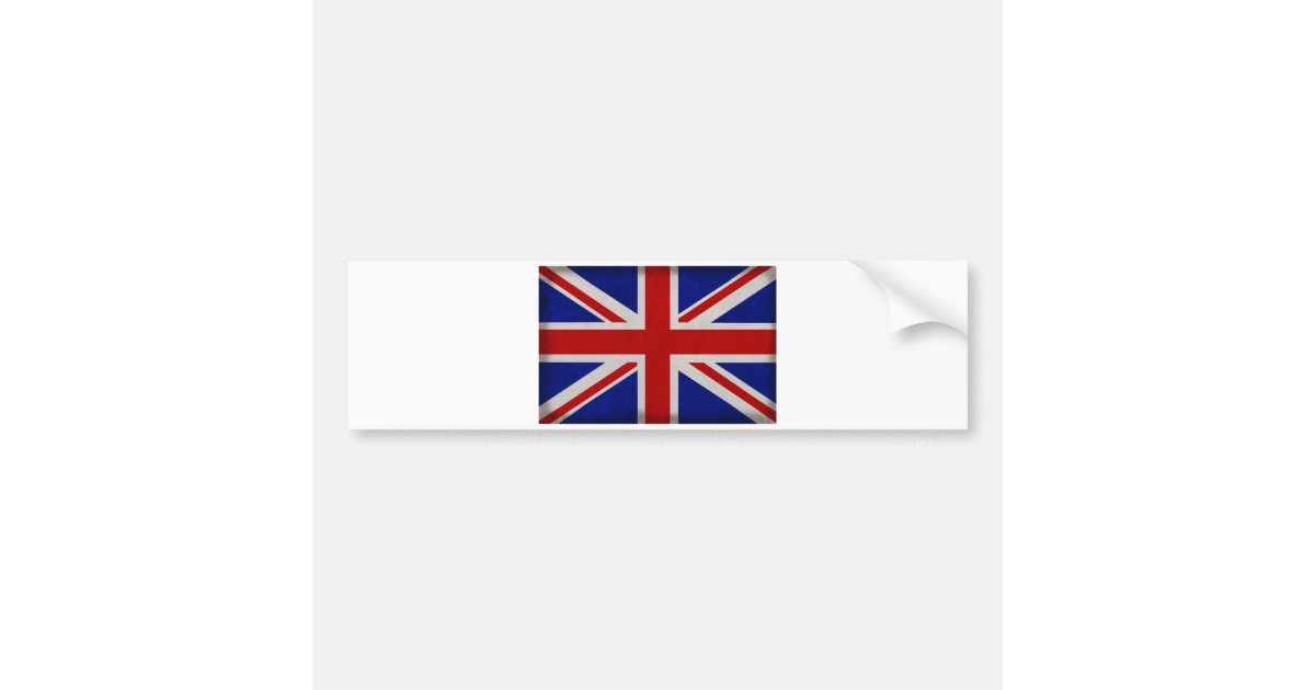 Autocollant De Voiture Drapeau Anglais D Angleterre Texture Zazzle Fr