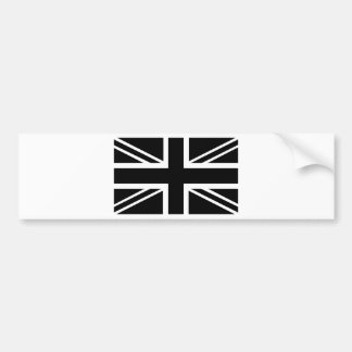 Autocollant De Voiture Drapeau BLack & White Classic Union Jack British (