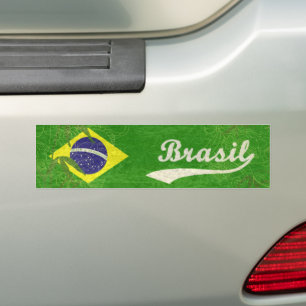 Autocollant De Voiture Drapeau brésilien