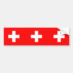 Autocollant De Voiture Drapeau civil drapeau de Suisse, Suède