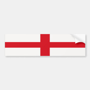 Autocollant De Voiture Drapeau croisé de l'Angleterre St George d'adhés