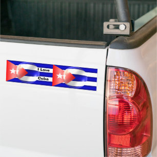 Autocollant De Voiture Drapeau cubain