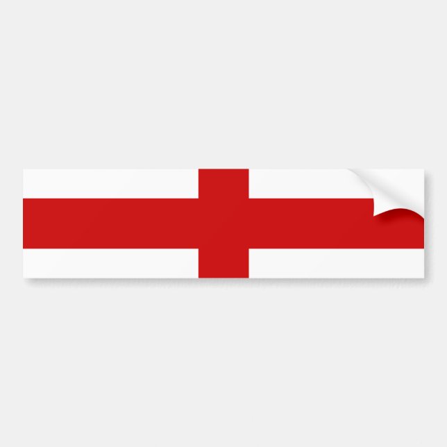 Autocollant De Voiture Drapeau d'Angleterre (Devant)