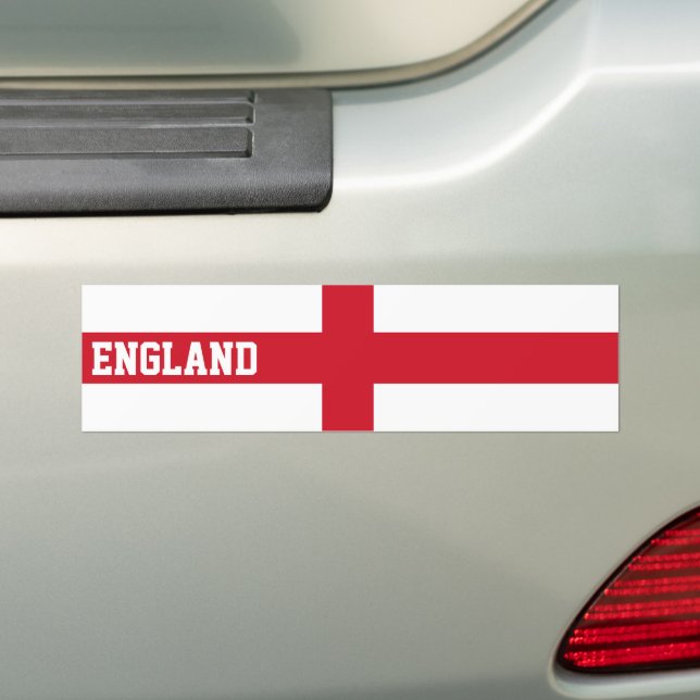 Autocollant De Voiture Drapeau d'Angleterre (En voiture)
