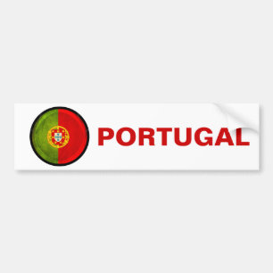 Autocollant De Voiture drapeau de 3D Portugal
