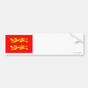Autocollant De Voiture Drapeau de Basse-Normandie