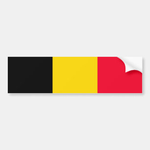 Autocollant De Voiture Drapeau de Belgique