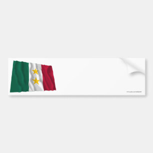 Autocollant De Voiture Drapeau de Coahuila y Tejas