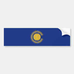 Autocollant De Voiture Drapeau de Commonwealth. Les Anglais, Royaume-Uni