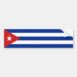 Autocollant De Voiture Drapeau de Cuba