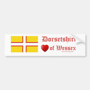 Autocollant De Voiture Drapeau de Dorset