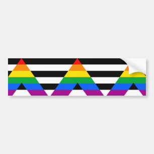 Autocollant De Voiture Drapeau de fierté d'allié