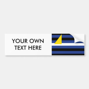 Autocollant De Voiture Drapeau de fierté des sports aquatiques