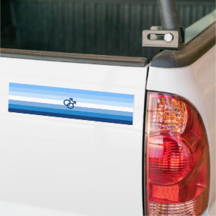 Autocollant De Voiture Drapeau de fierté gay MLM