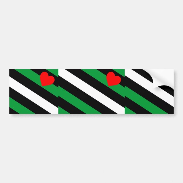 Autocollant De Voiture Drapeau de fierté Leather Boi (Devant)