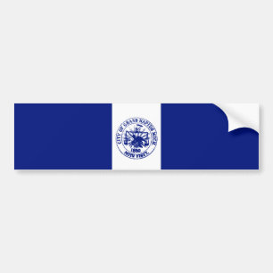 Autocollant De Voiture Drapeau de Grand Rapids (Michigan City)