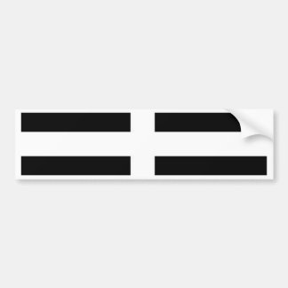 Autocollant De Voiture drapeau de kernow des Cornouailles de cornishslang
