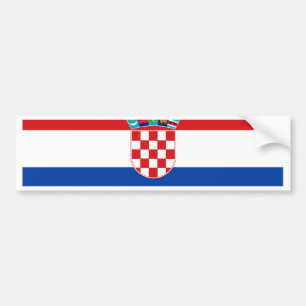 Autocollant De Voiture Drapeau de la Croatie