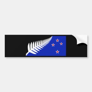 Autocollant De Voiture Drapeau de la Ferme d'argent de Nouvelle-Zélande