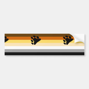 Autocollant De Voiture Drapeau de la fierté des ours