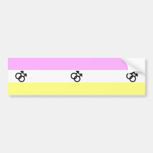Autocollant De Voiture Drapeau de la Fierté Twink
