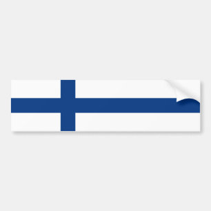 Autocollant De Voiture Drapeau de la Finlande