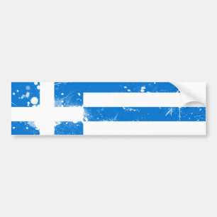 Autocollant De Voiture Drapeau de la Grèce