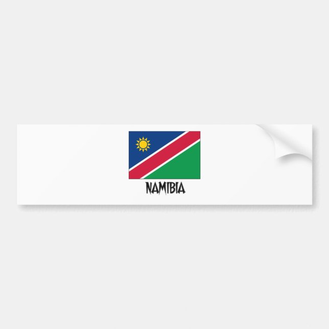 Autocollant De Voiture Drapeau de la Namibie (Devant)