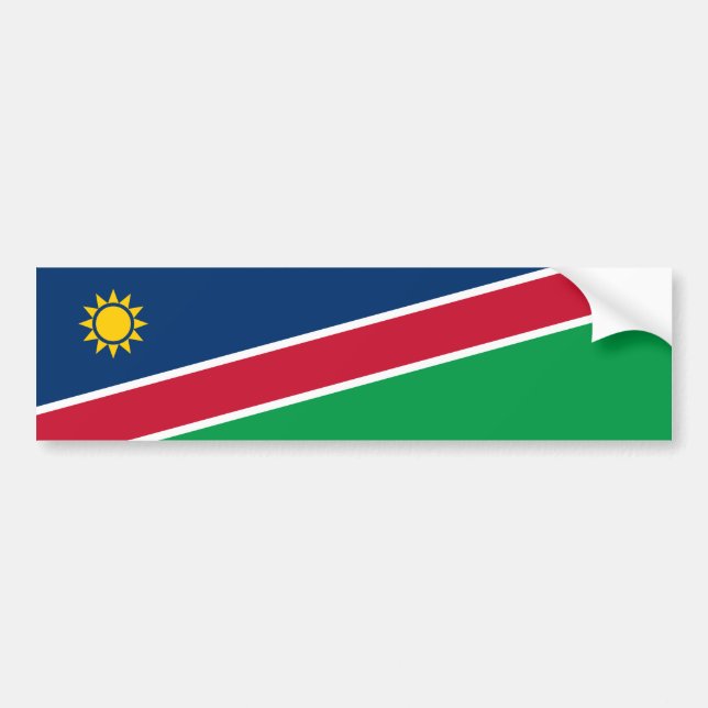 Autocollant De Voiture Drapeau de la Namibie (Devant)
