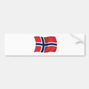 Autocollant De Voiture Drapeau de la Norvège