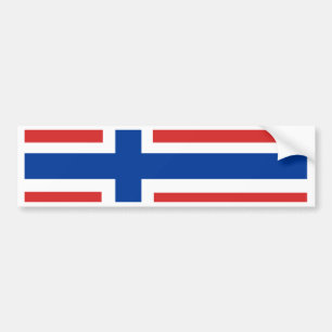 Autocollant De Voiture Drapeau de la Norvège
