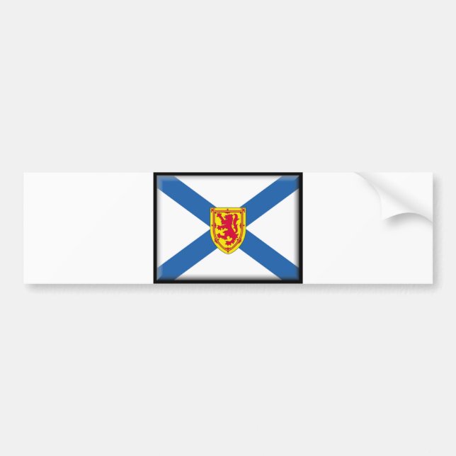 Autocollant De Voiture Drapeau de la Nouvelle-Écosse (Devant)