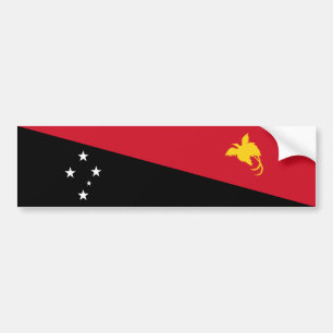 Autocollant De Voiture Drapeau de la Papouasie-Nouvelle-Guinée