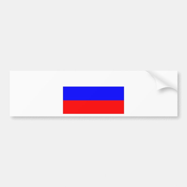 Autocollant De Voiture Drapeau de la Russie (Devant)