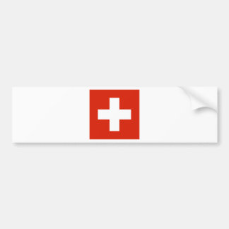 Autocollant De Voiture Drapeau de la Suisse