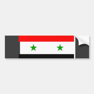 Autocollant De Voiture Drapeau de la Syrie