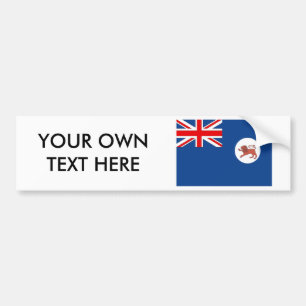 Autocollant De Voiture Drapeau de la Tasmanie